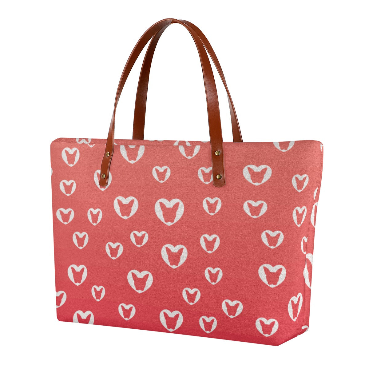 Millie French Bulldog Everyday Tote for Dog Moms & Dads-fadou