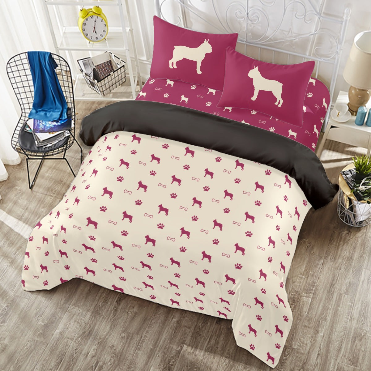 Milo French Bulldog Bedding Collection for Frenchie Enthusiasts-fadou