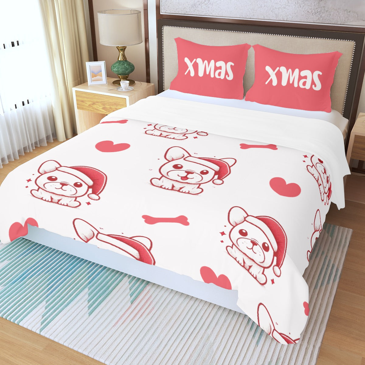 Davet French Bulldog Bedding Collection for Dog Park Days-fadou