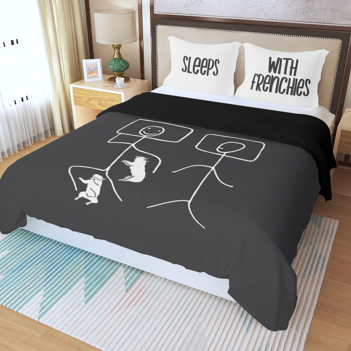 Kobe French Bulldog Bedding Collection for Frenchie Enthusiasts-fadou