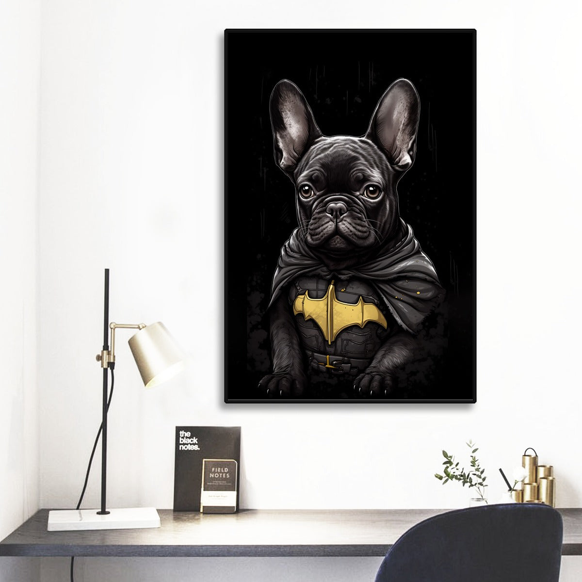 French Bulldog Wall Decor - Modern Art Prints for for Dog Lovers and-fadou