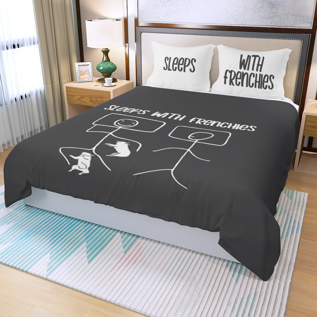 Kobe French Bulldog Bedding Collection for Frenchie Enthusiasts-fadou