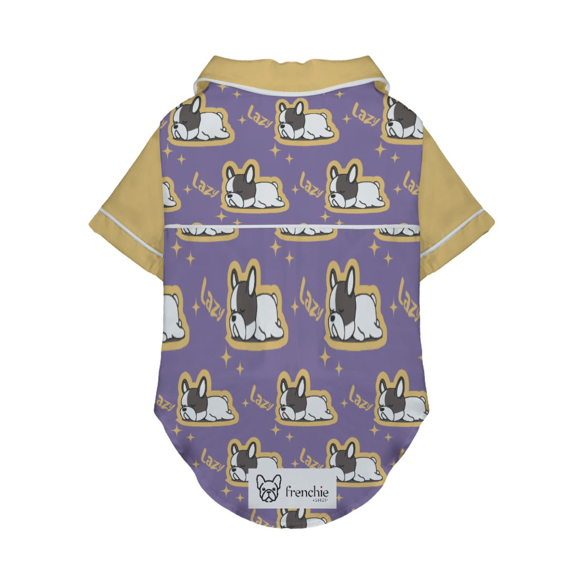 Ollie French Bulldog Pet Sleepwear for Flat-Face Breeds-fadou