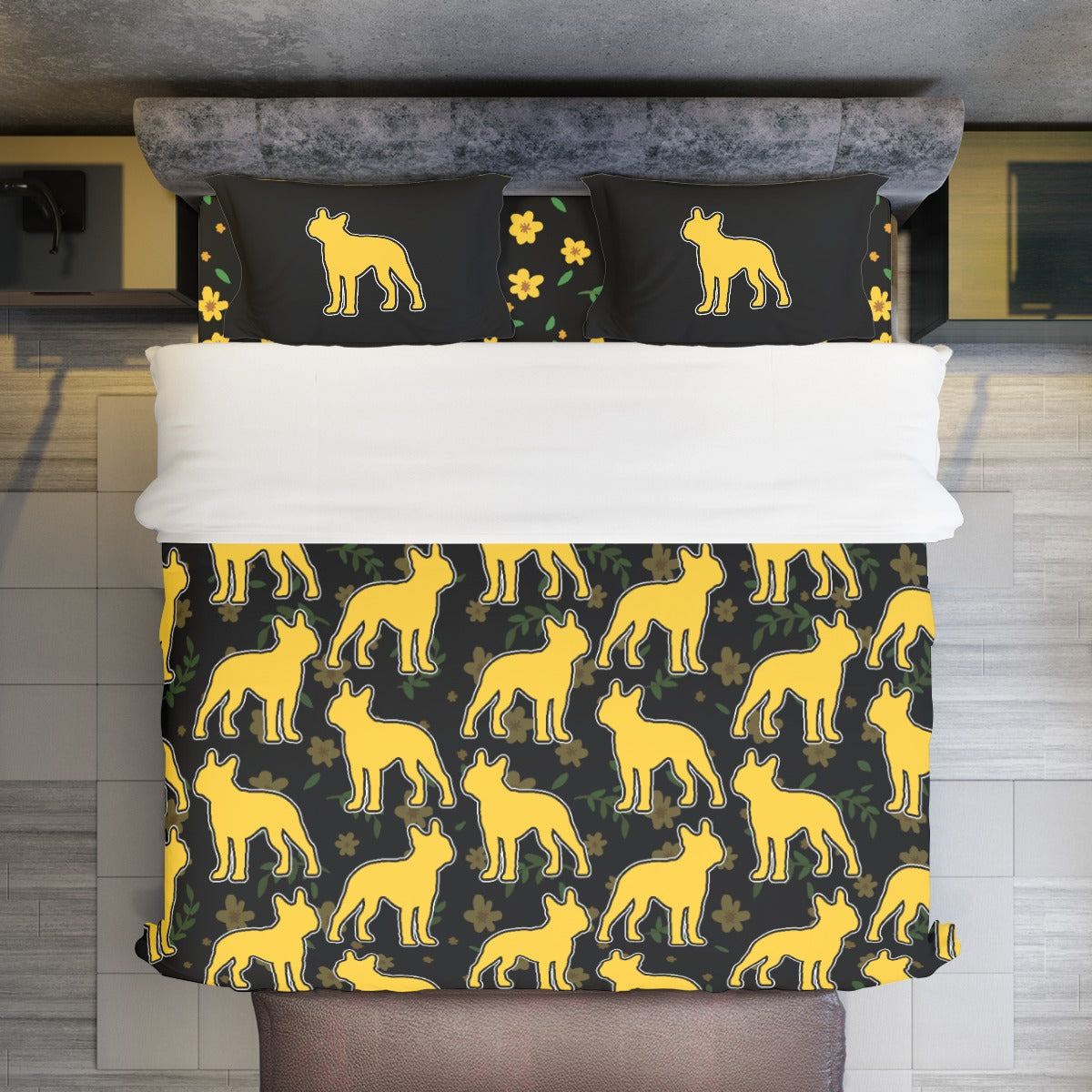 Rex French Bulldog Bedding Collection for Frenchie Fans-fadou