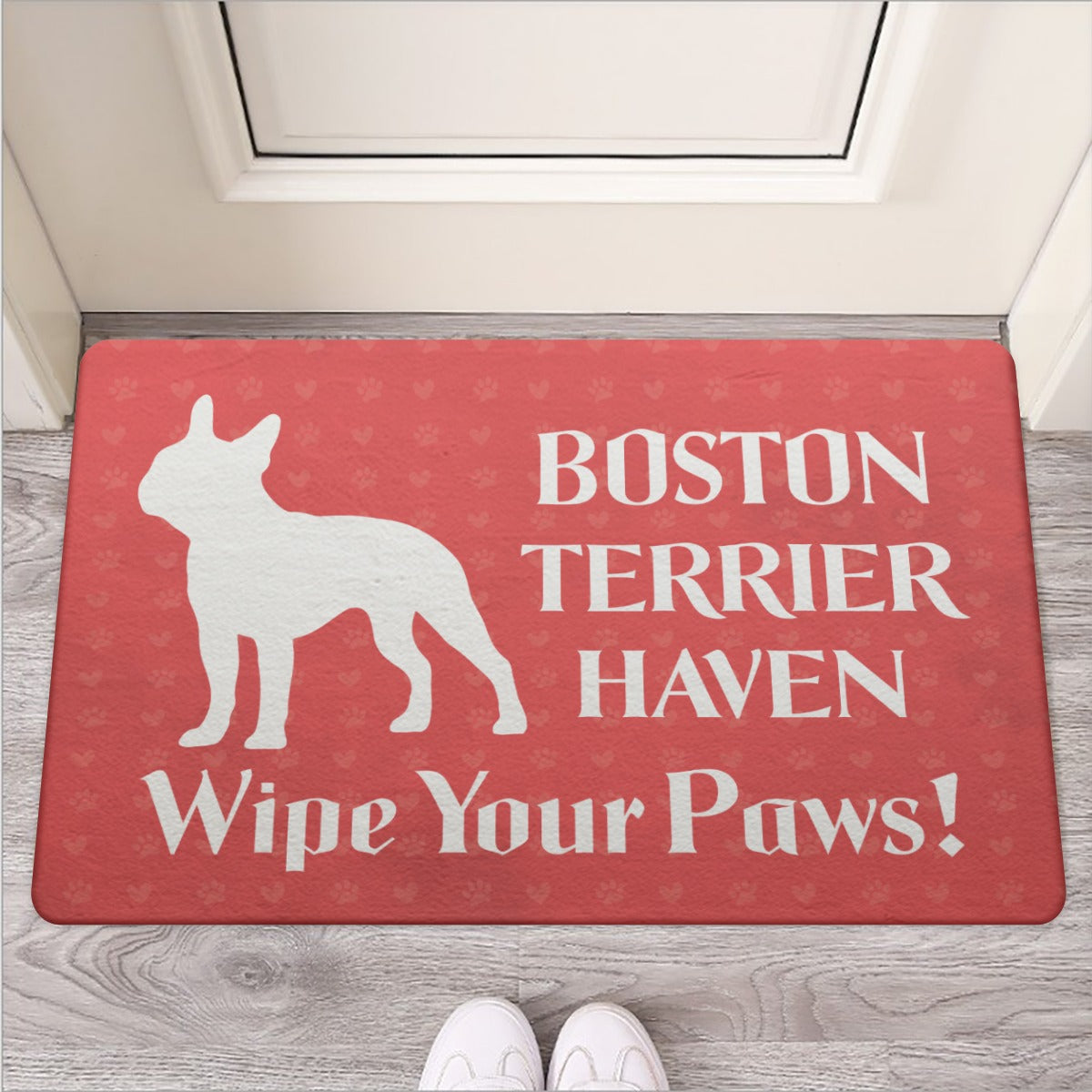 Oreo - Door Mat for Boston Terrier Lovers for Dog Park Days-fadou