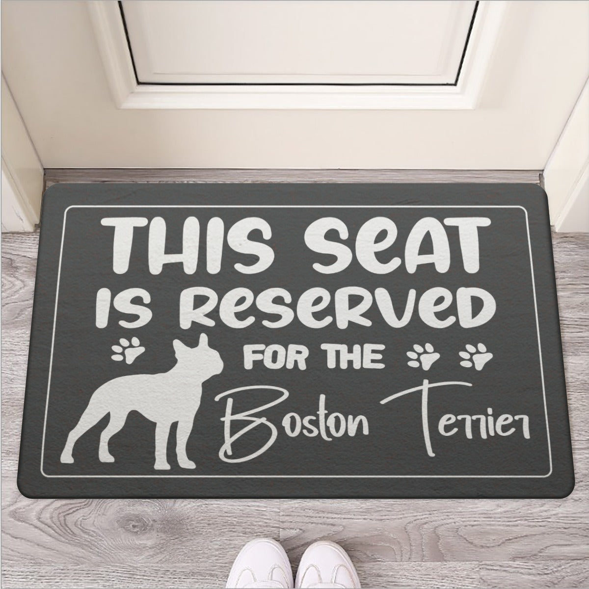 Chip - Door Mat for Boston Terrier Lovers for Pet Culture-fadou