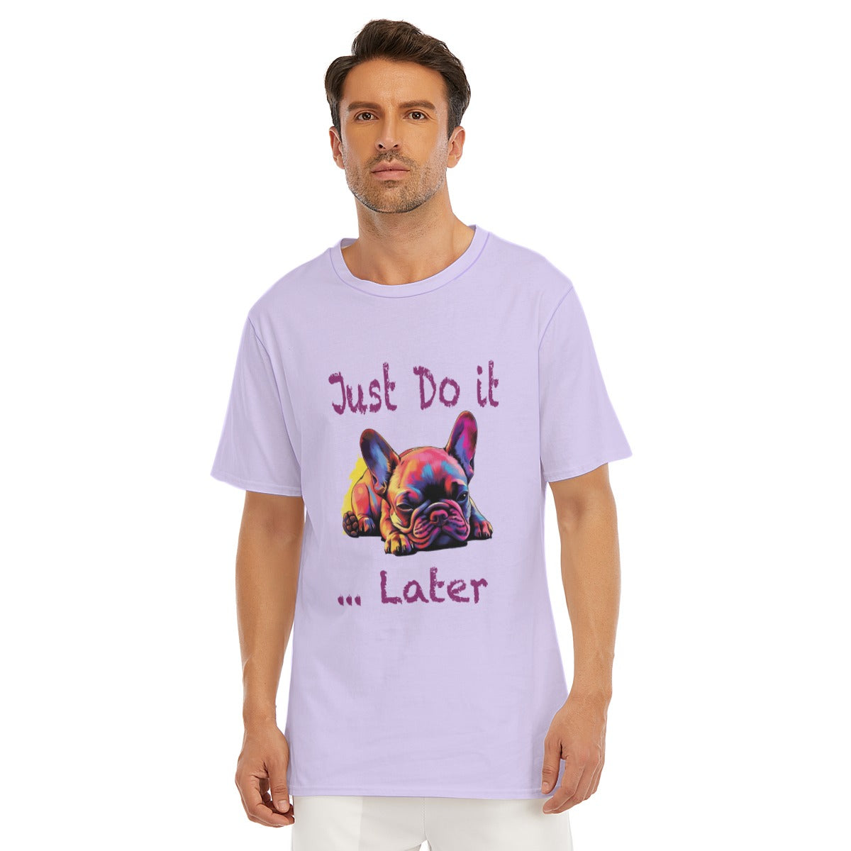 Do It Later | All-Over Print T-Shirt for Dog Moms & Dads-fadou