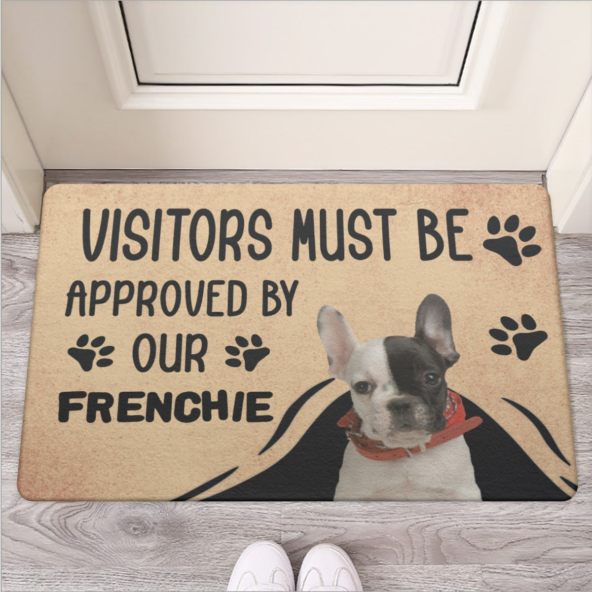 French Bulldog Personalized Entry Mat for Dog Park Days-fadou