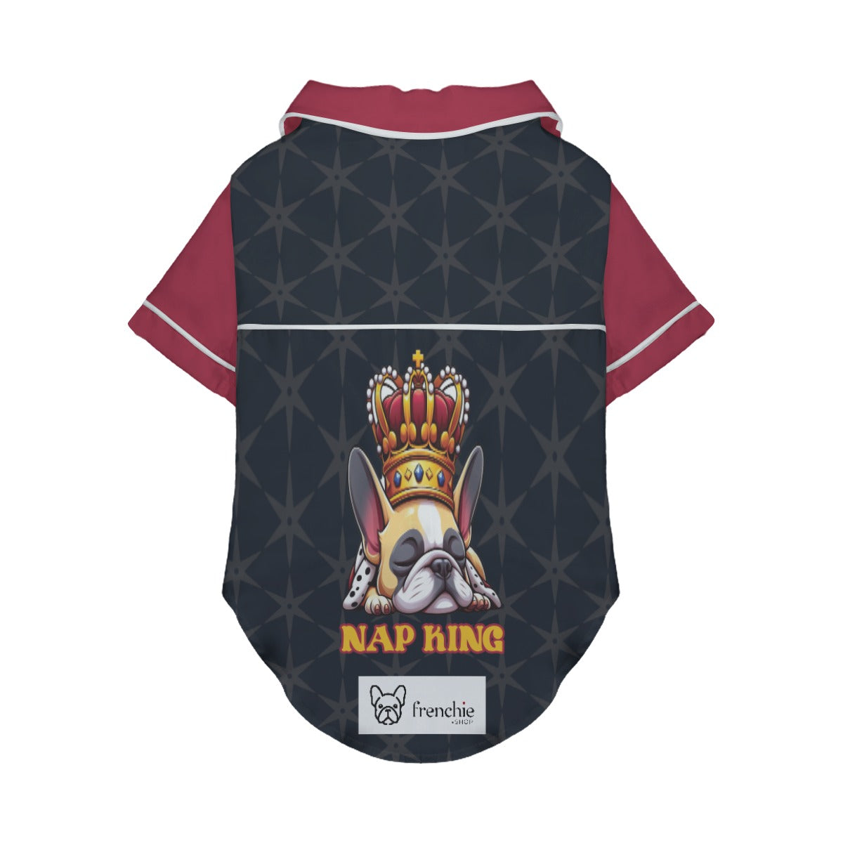 Nap French Bulldog Cozy Loungewear for Flat-Face Breeds-fadou