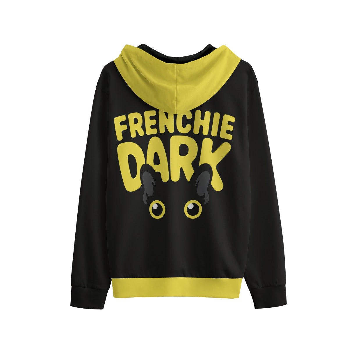 DARK French Bulldog Dog Mom Hoodie for Frenchie Enthusiasts-fadou