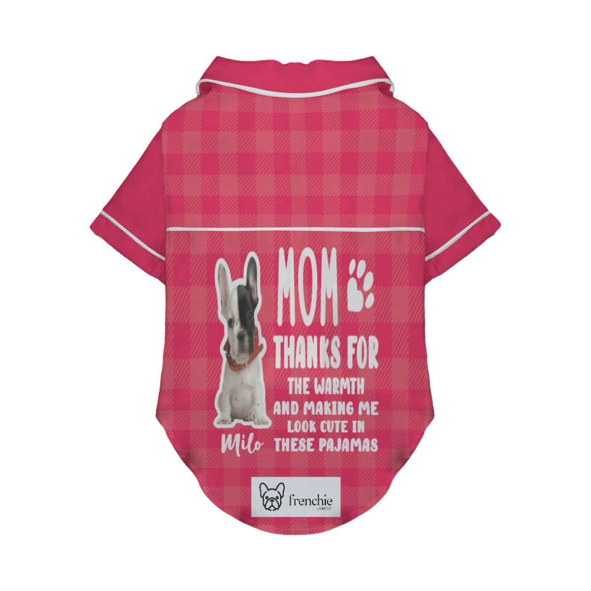 French Bulldog Custom Dog Pajamas for Outdoor Adventures-fadou