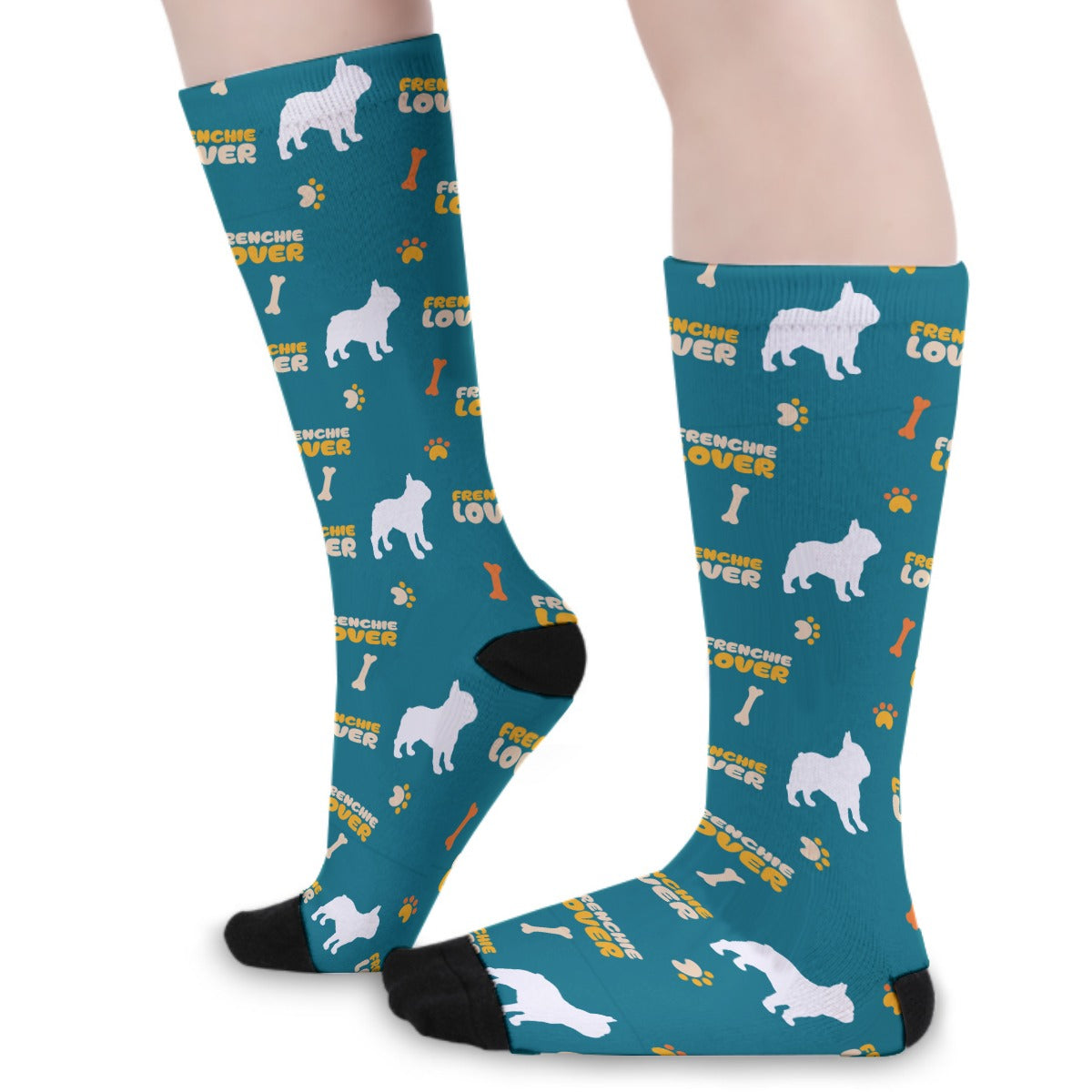 Yoda French Bulldog Ankle Socks for Frenchie Enthusiasts-fadou