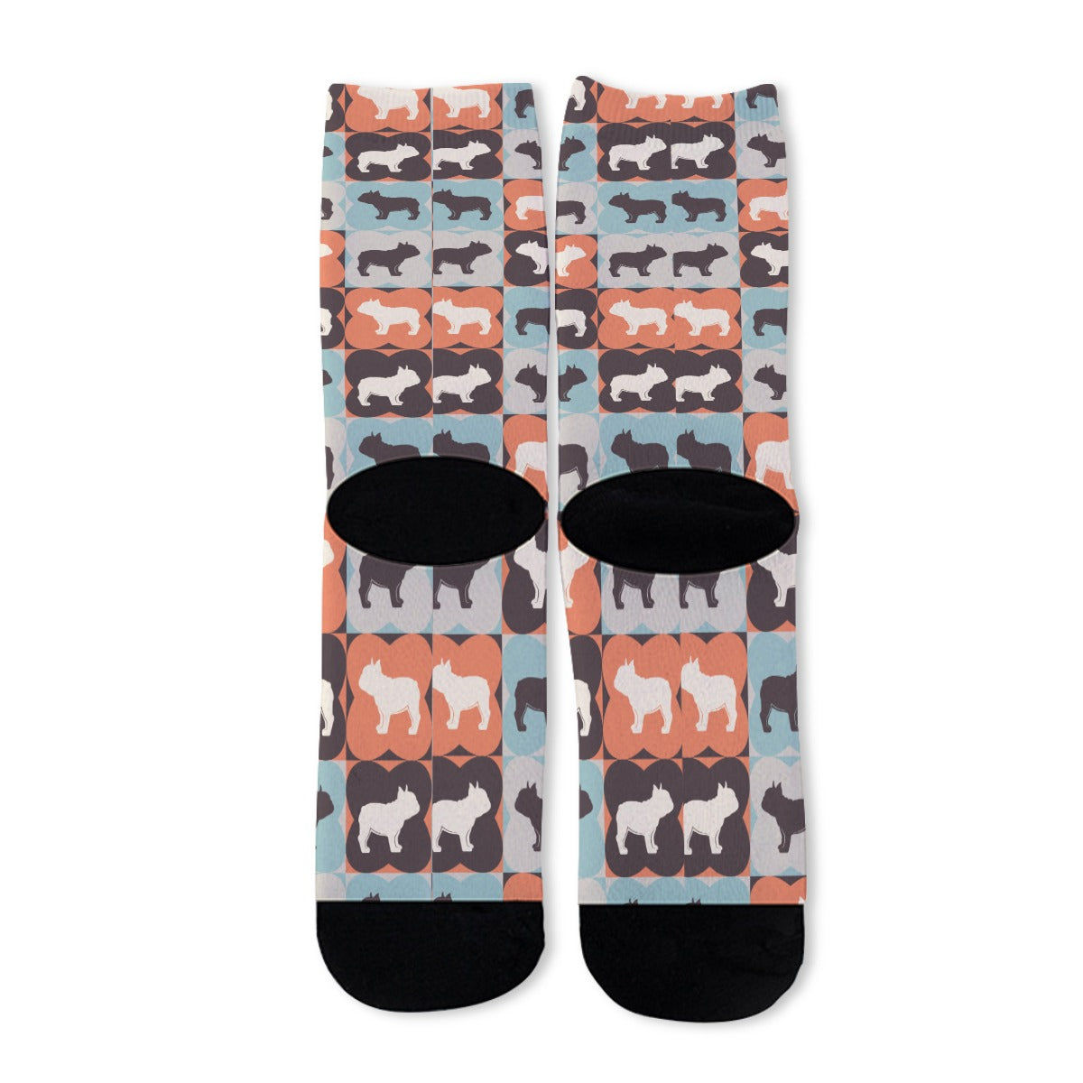 Jax French Bulldog Cotton Socks for Frenchie Enthusiasts-fadou