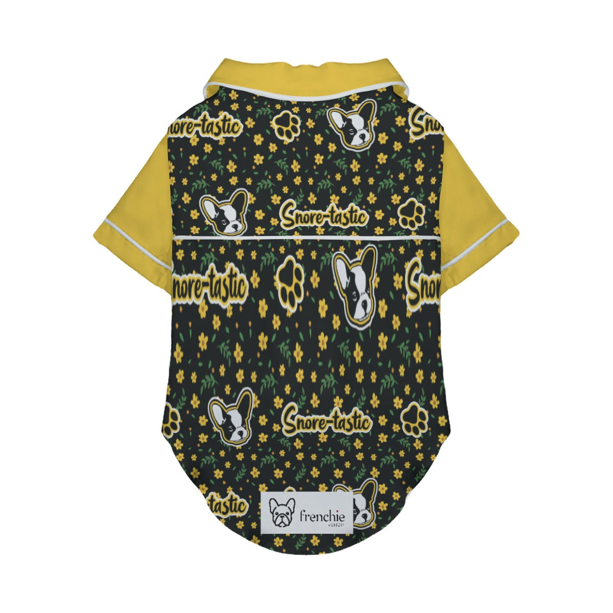 Snore French Bulldog Night Outfit for Brachycephalic Dogs-fadou