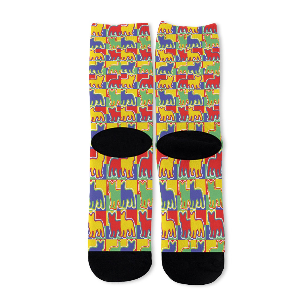 Romeo French Bulldog Ankle Socks for Frenchie Enthusiasts-fadou