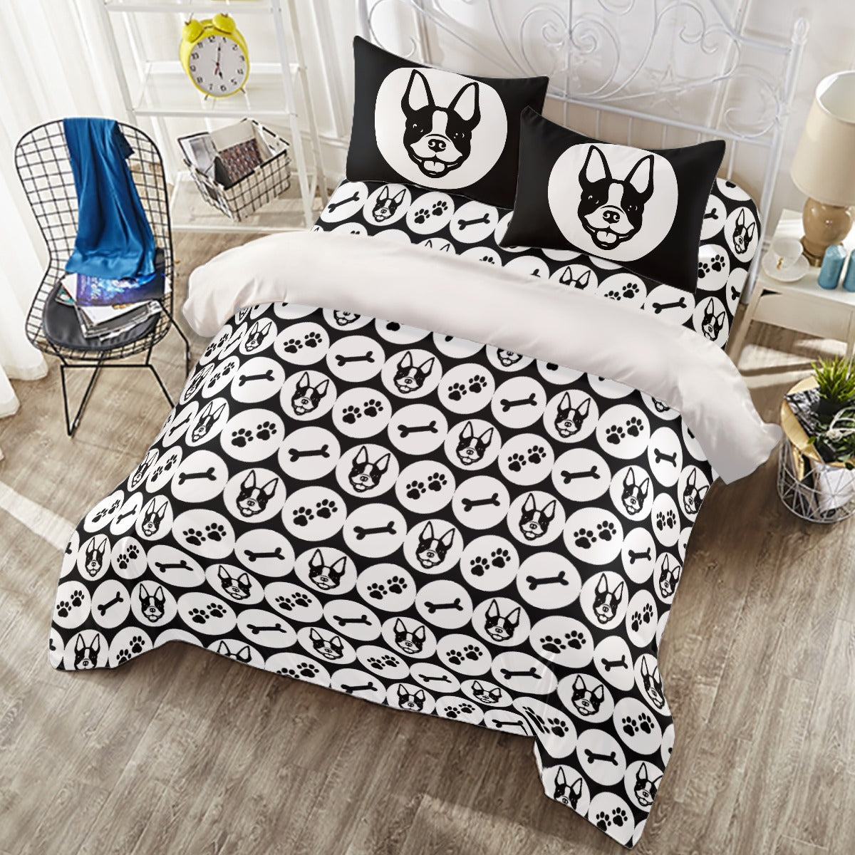 Zoe French Bulldog Bedding Collection for Dog Moms & Dads-fadou