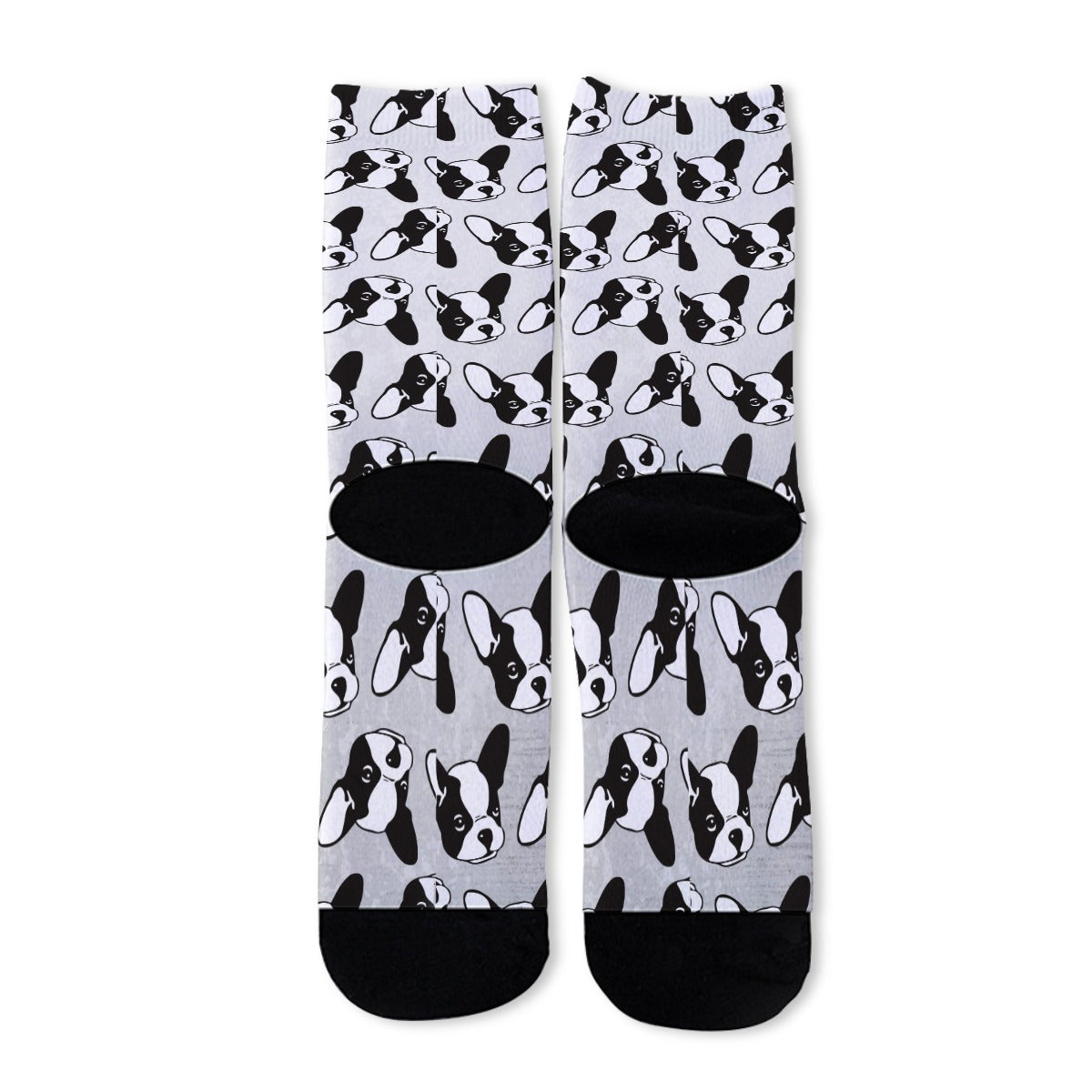 Bear French Bulldog Cotton Socks for Frenchie Enthusiasts-fadou