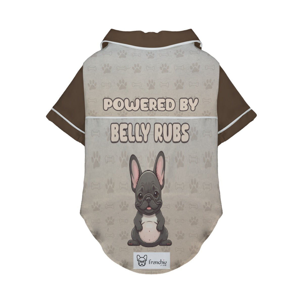 Powered French Bulldog Pet Sleepwear for Training Sessions-fadou