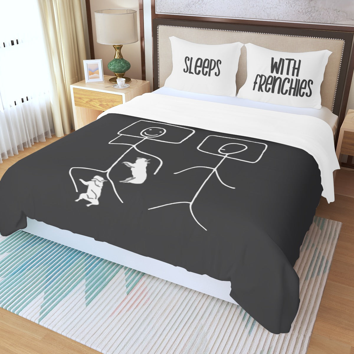 Kobe French Bulldog Bedding Collection for Frenchie Enthusiasts-fadou