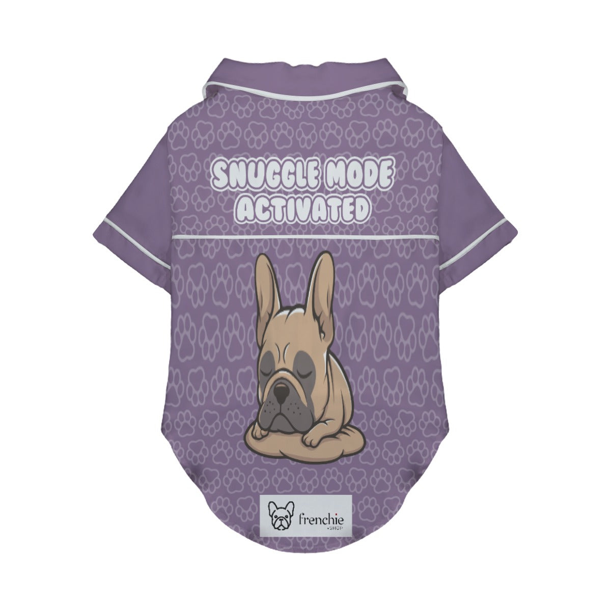 Snuggle French Bulldog Cozy Loungewear for Short-Nosed Dogs-fadou