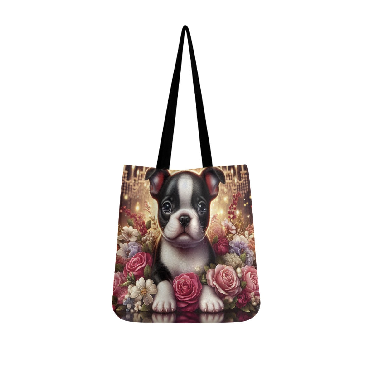 Rudy French Bulldog Canvas Carryall for Frenchie Enthusiasts-fadou