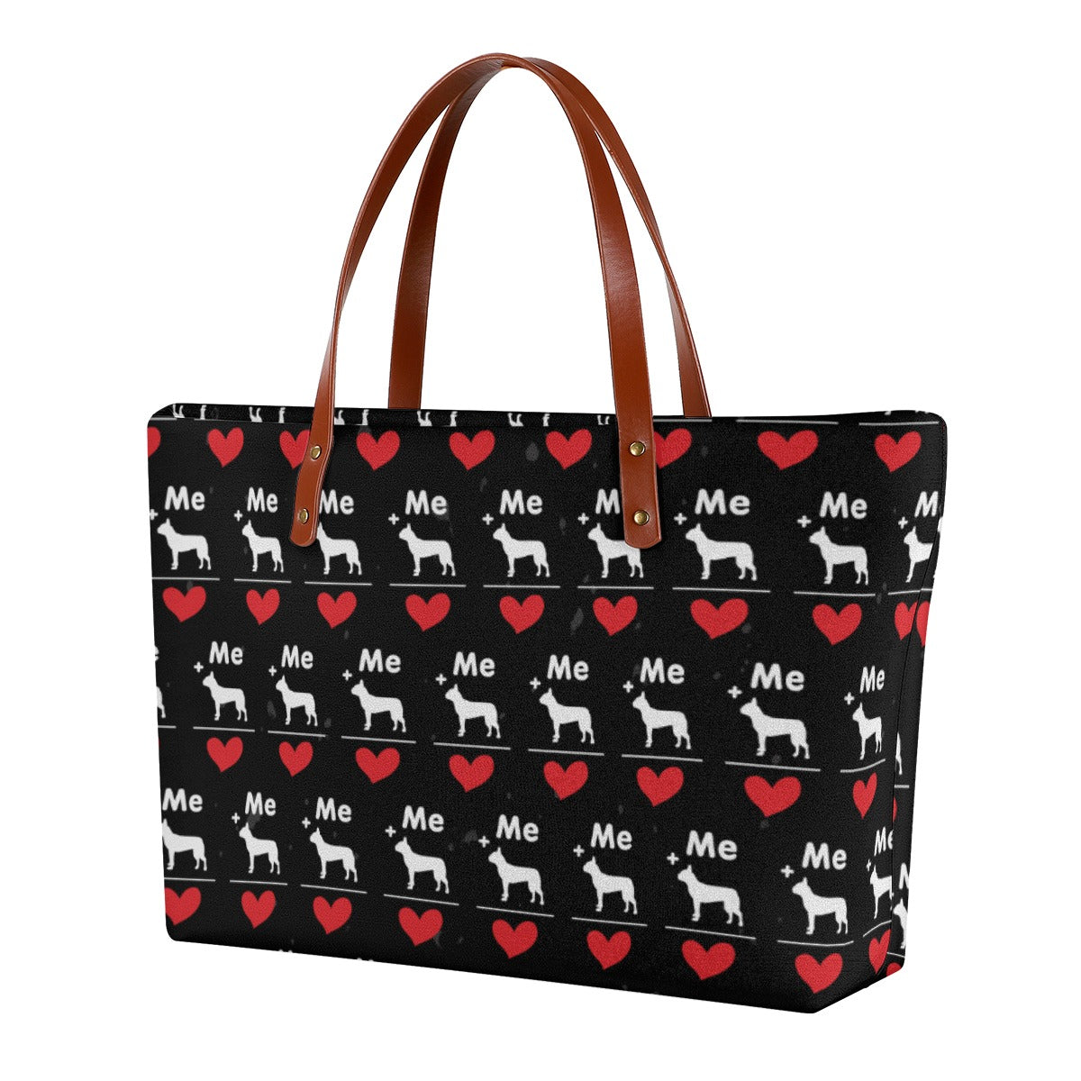 Frankie Frenchie Everyday Tote for Frenchie Enthusiasts-fadou