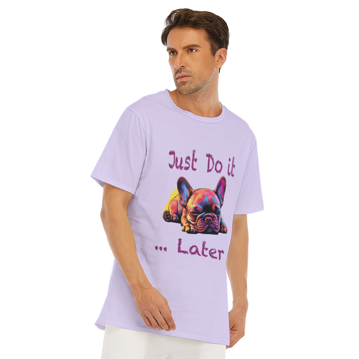 Do It Later | All-Over Print T-Shirt for Dog Moms & Dads-fadou