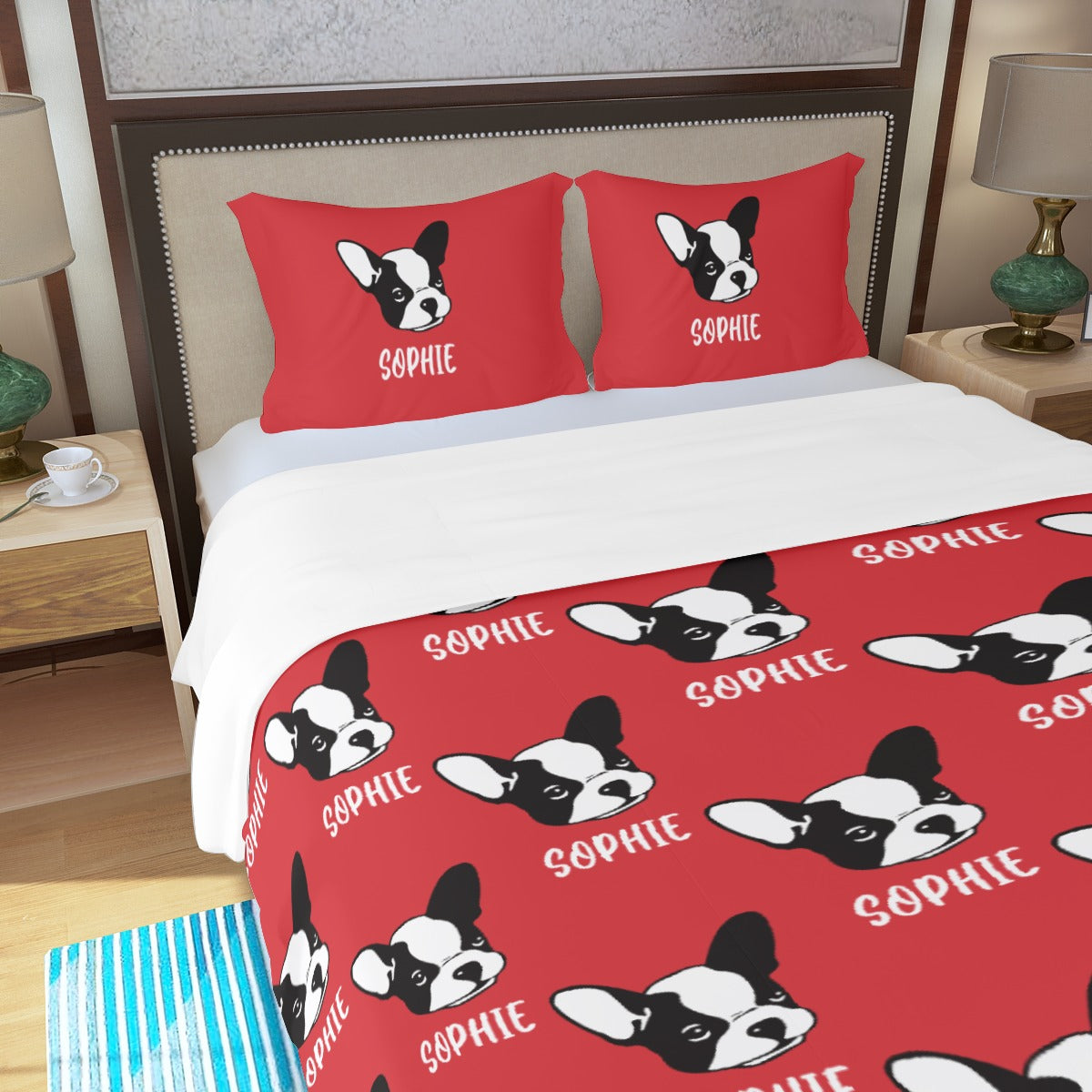 French Bulldog Custom Sleep Nest for Outdoor Adventures-fadou