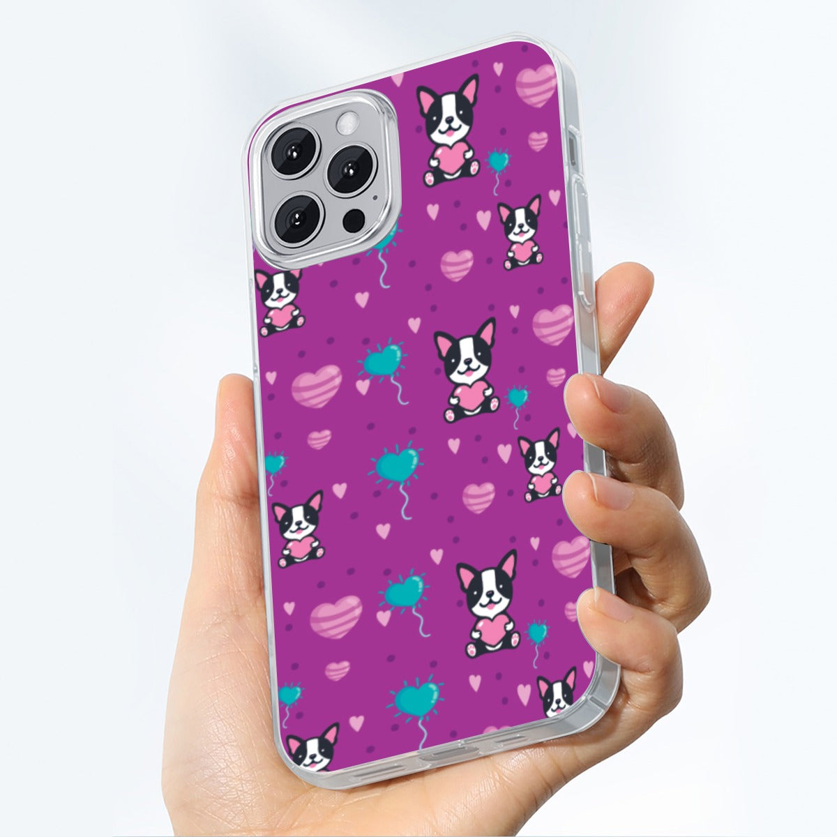 Georgia French Bulldog Slim Phone Shell for Frenchie Enthusiasts-fadou