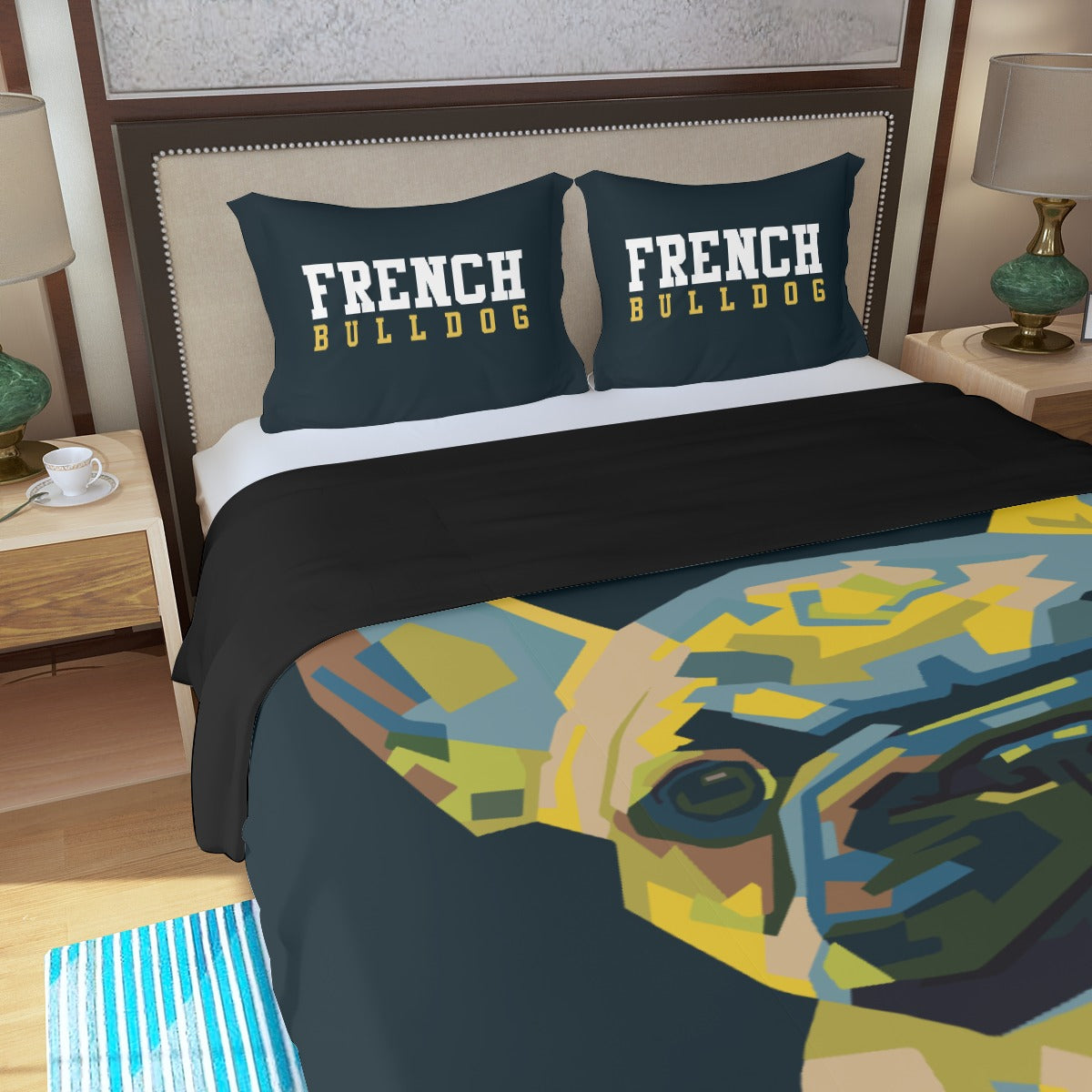 Paul French Bulldog Bedding Collection for Dog Park Days-fadou