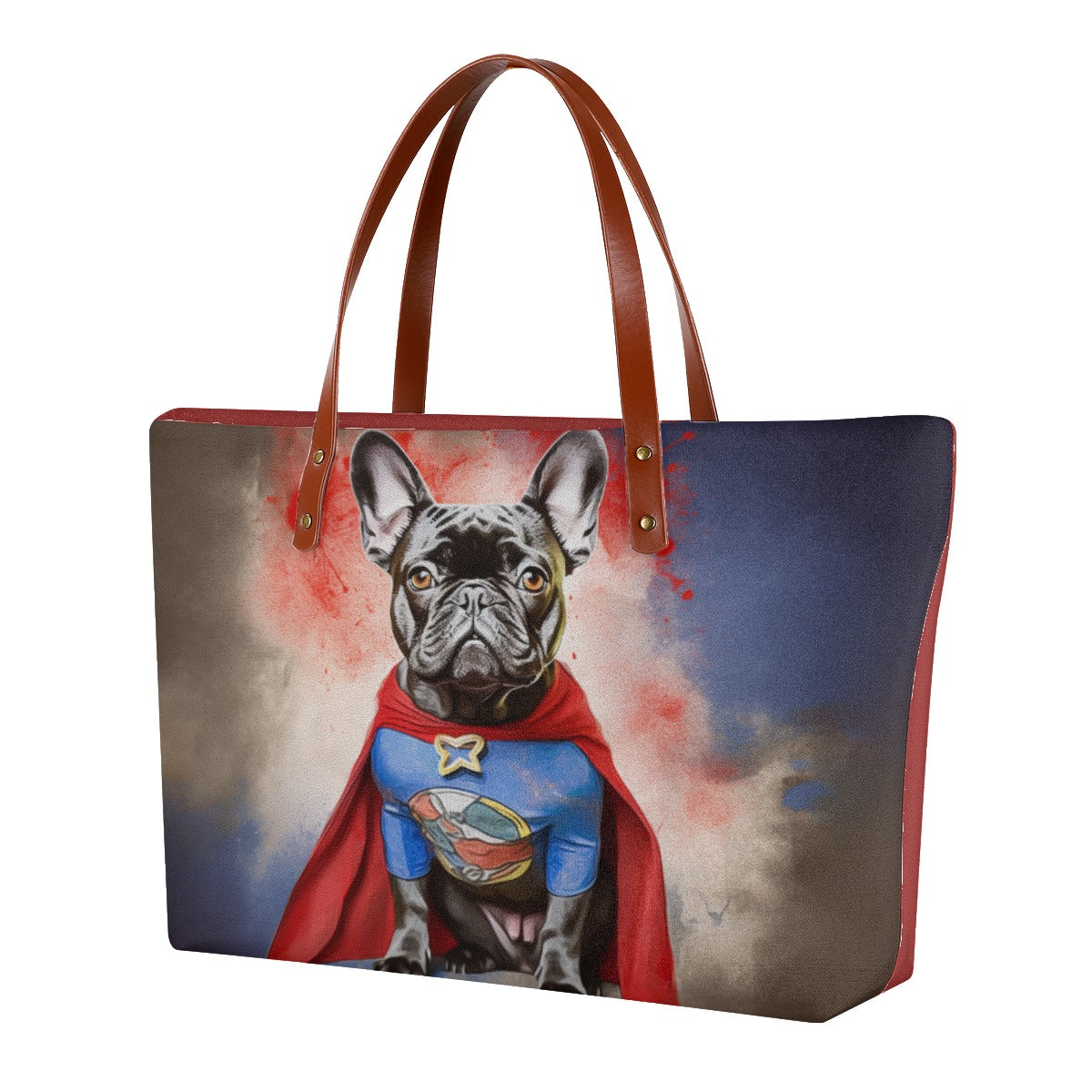 French Bulldog Adorable Canvas Carryall for Dog Moms & Dads-fadou