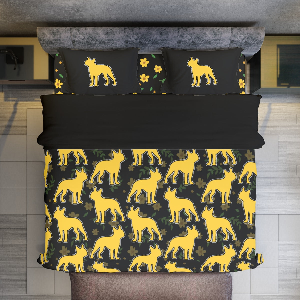 Rex French Bulldog Bedding Collection for Frenchie Fans-fadou