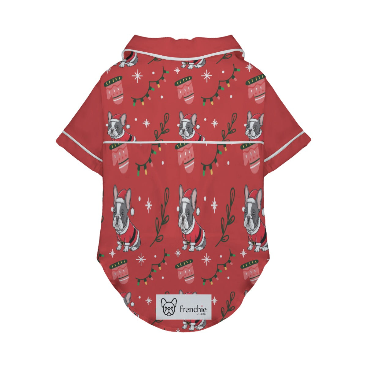 Calvin French Bulldog Dog Pajamas for Outdoor Adventures-fadou
