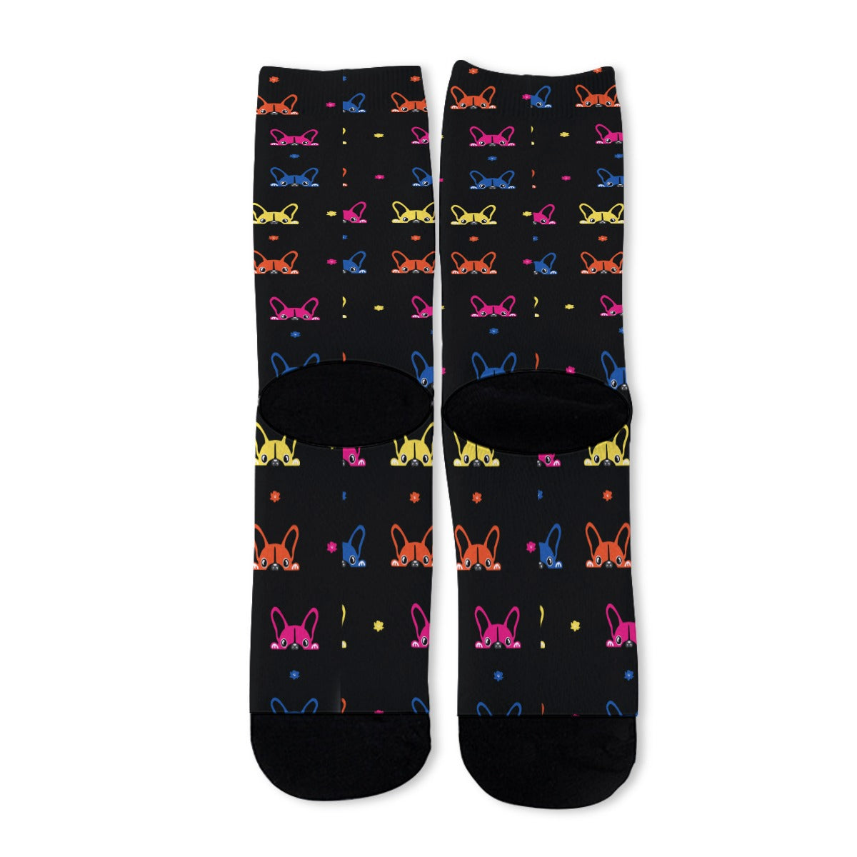 Tony French Bulldog Ankle Socks for Frenchie Enthusiasts-fadou