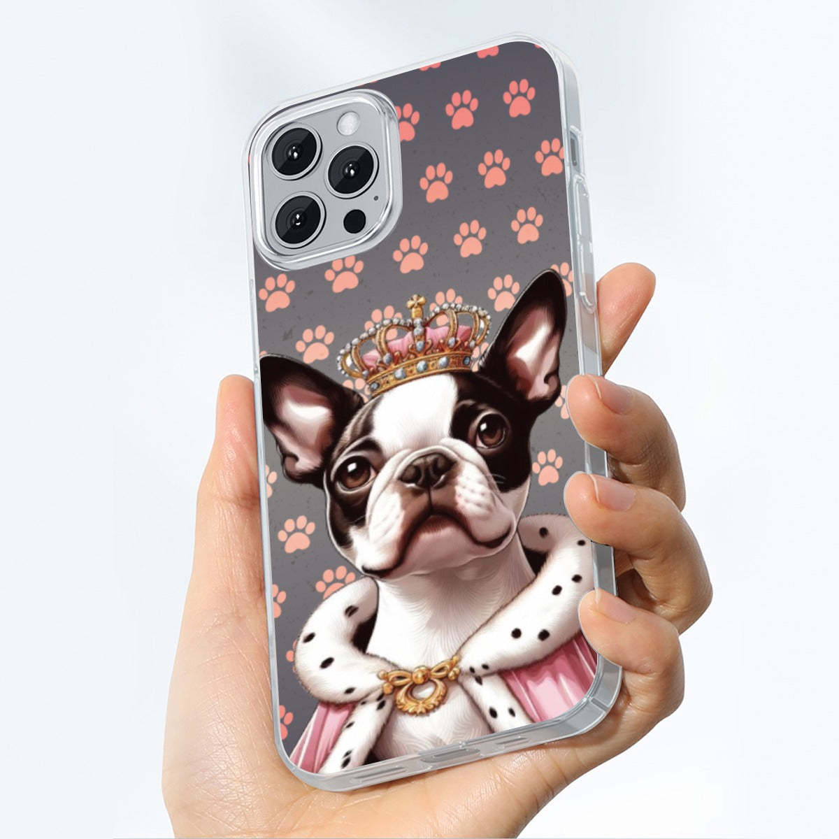 Fiona French Bulldog Iphone Cover for Frenchie Enthusiasts-fadou