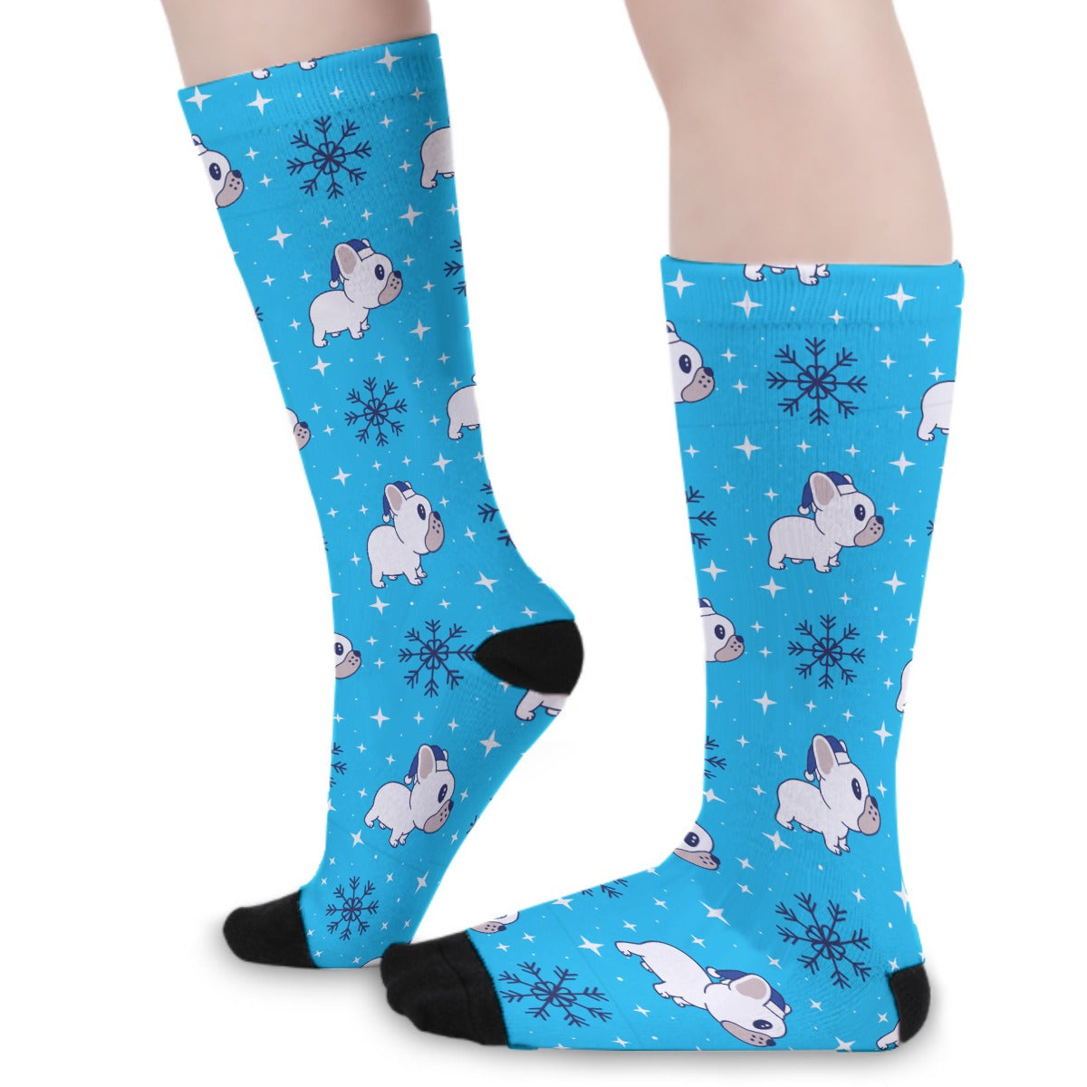Finn French Bulldog Patterned Socks for Dog Moms & Dads-fadou