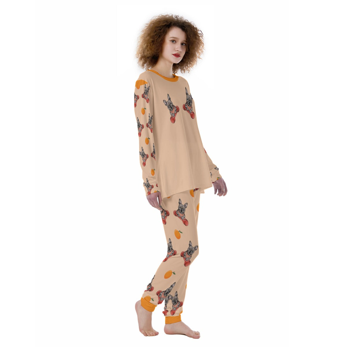 Chanel Frenchie Loungewear Set for Frenchie Enthusiasts-fadou