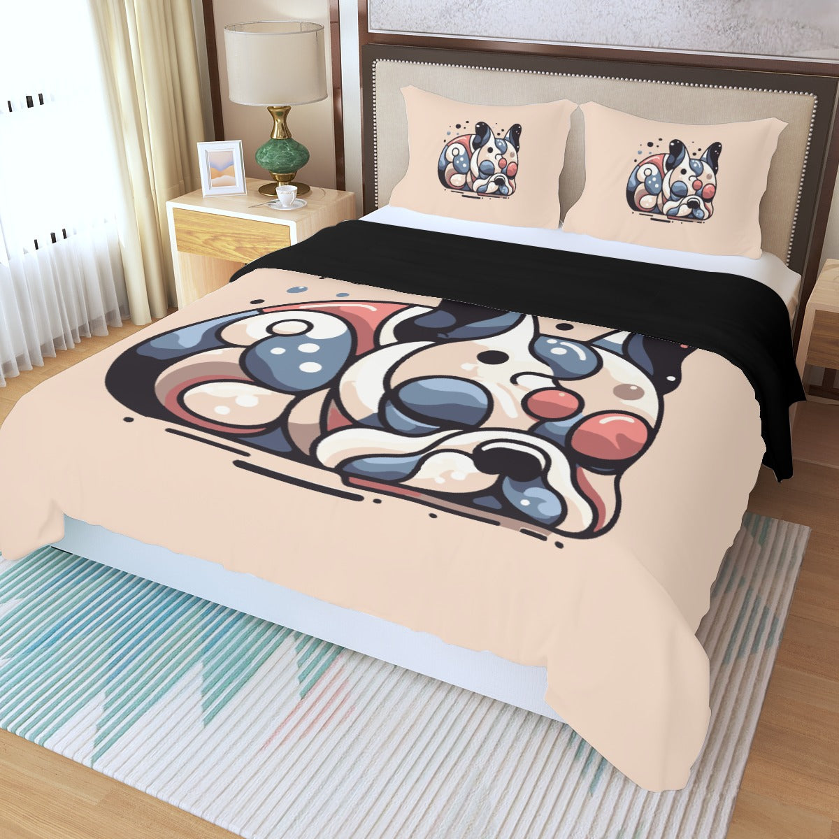 Claud French Bulldog Bedding Collection for Frenchie Fans-fadou