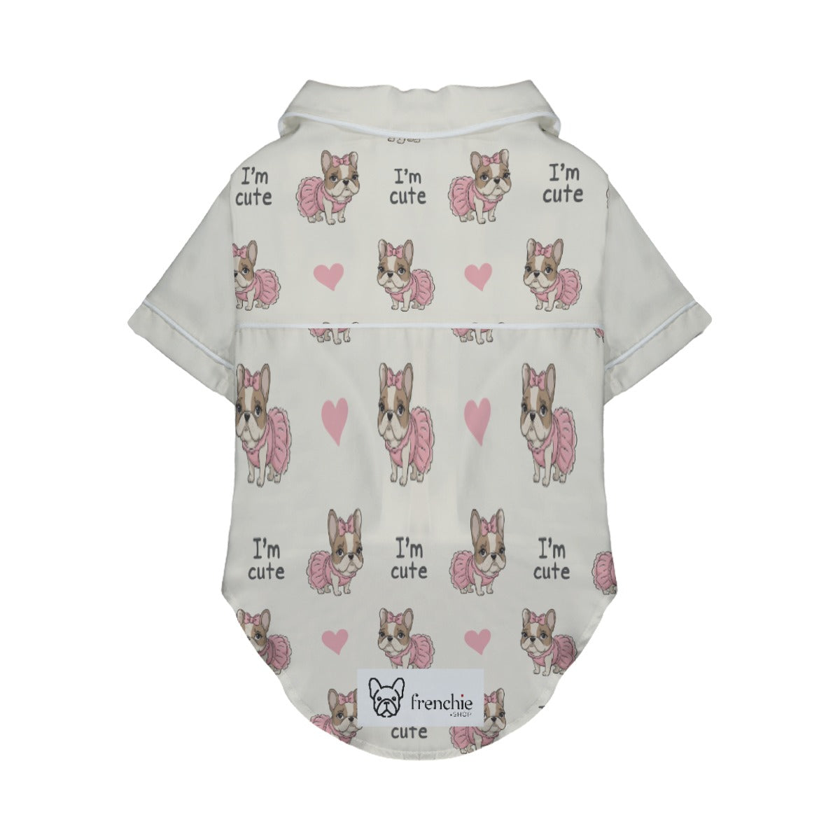 Finn French Bulldog Cozy Loungewear for French Bulldogs-fadou