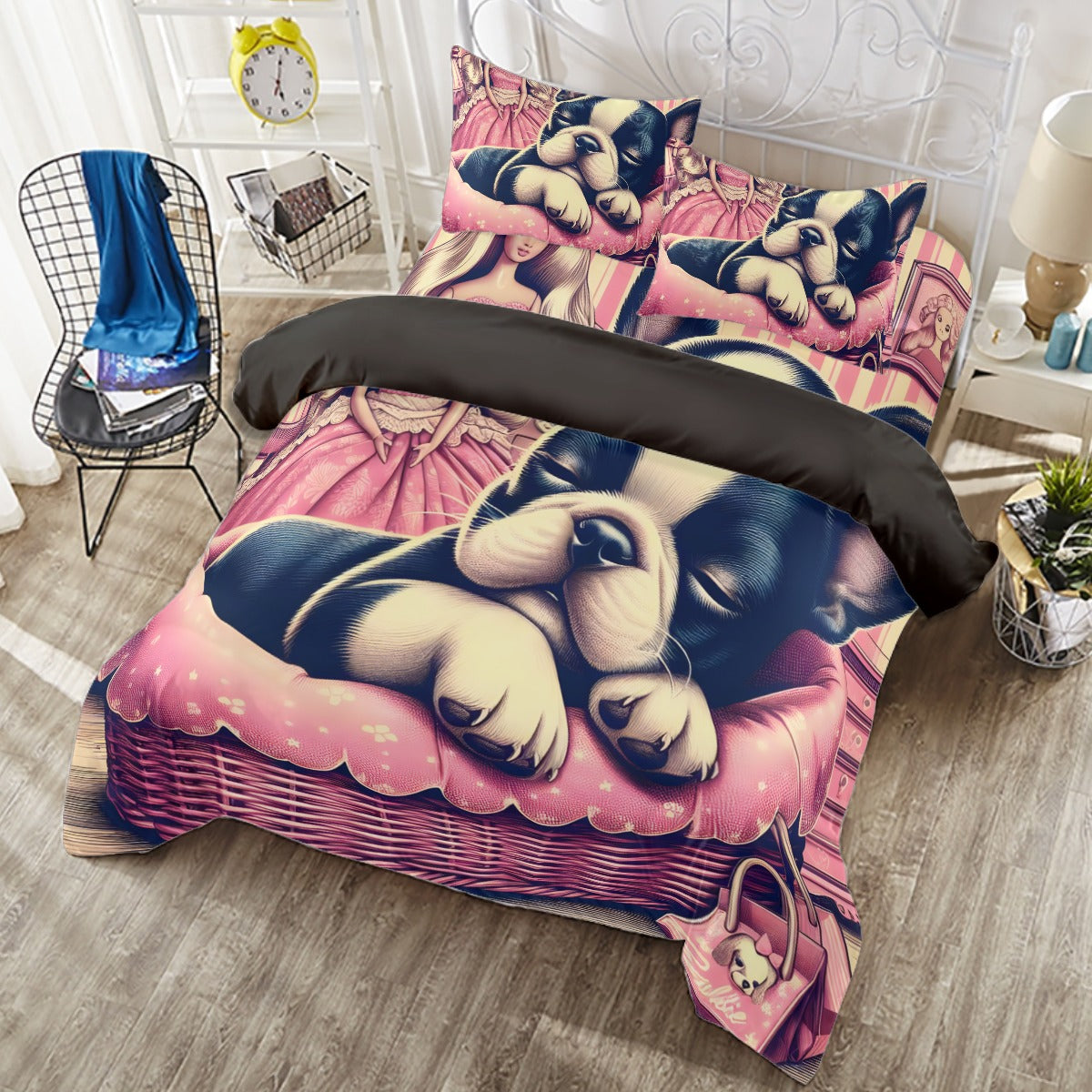 Jasper French Bulldog Bedding Collection for Dog Park Days-fadou