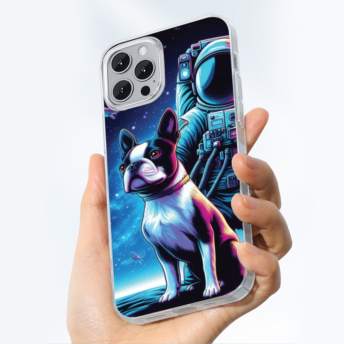 Poppy French Bulldog Slim Phone Shell for Dog Moms & Dads-fadou
