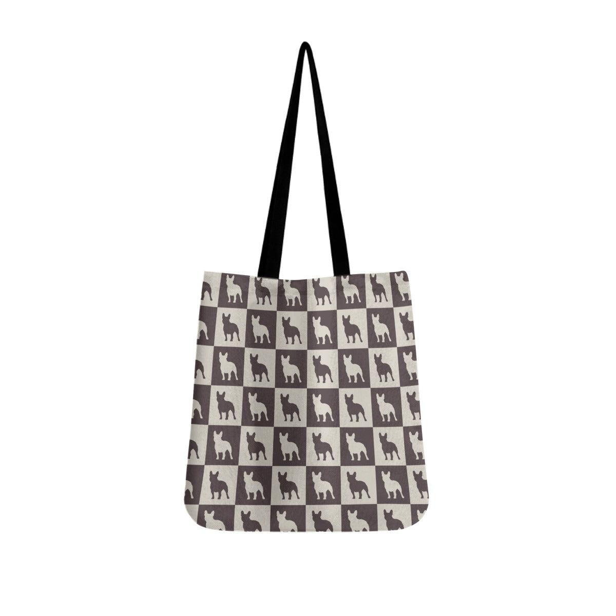 Mickie French Bulldog Canvas Carryall for Dog Park Days-fadou