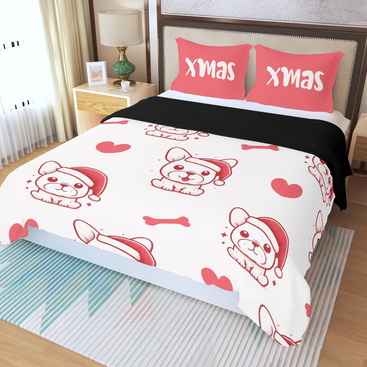 Davet French Bulldog Bedding Collection for Dog Park Days-fadou