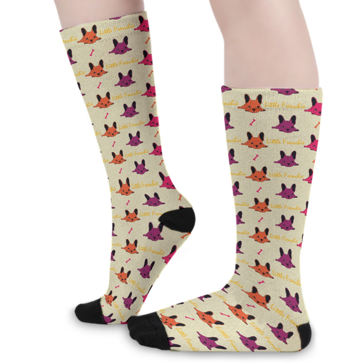 Mia French Bulldog Ankle Socks for Frenchie Enthusiasts-fadou