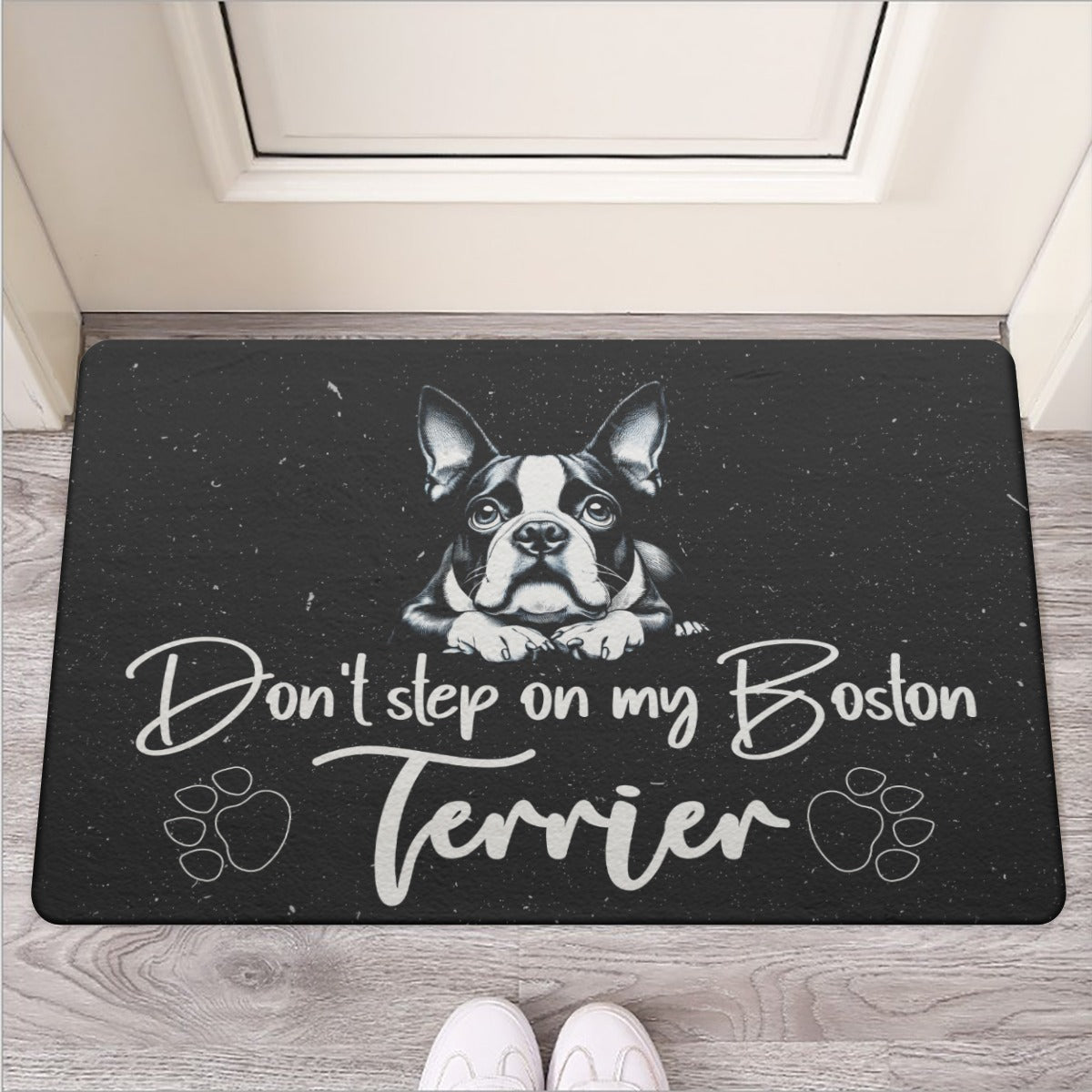 Dana - Door Mat for Boston Terrier Lovers for Dog Park Days-fadou