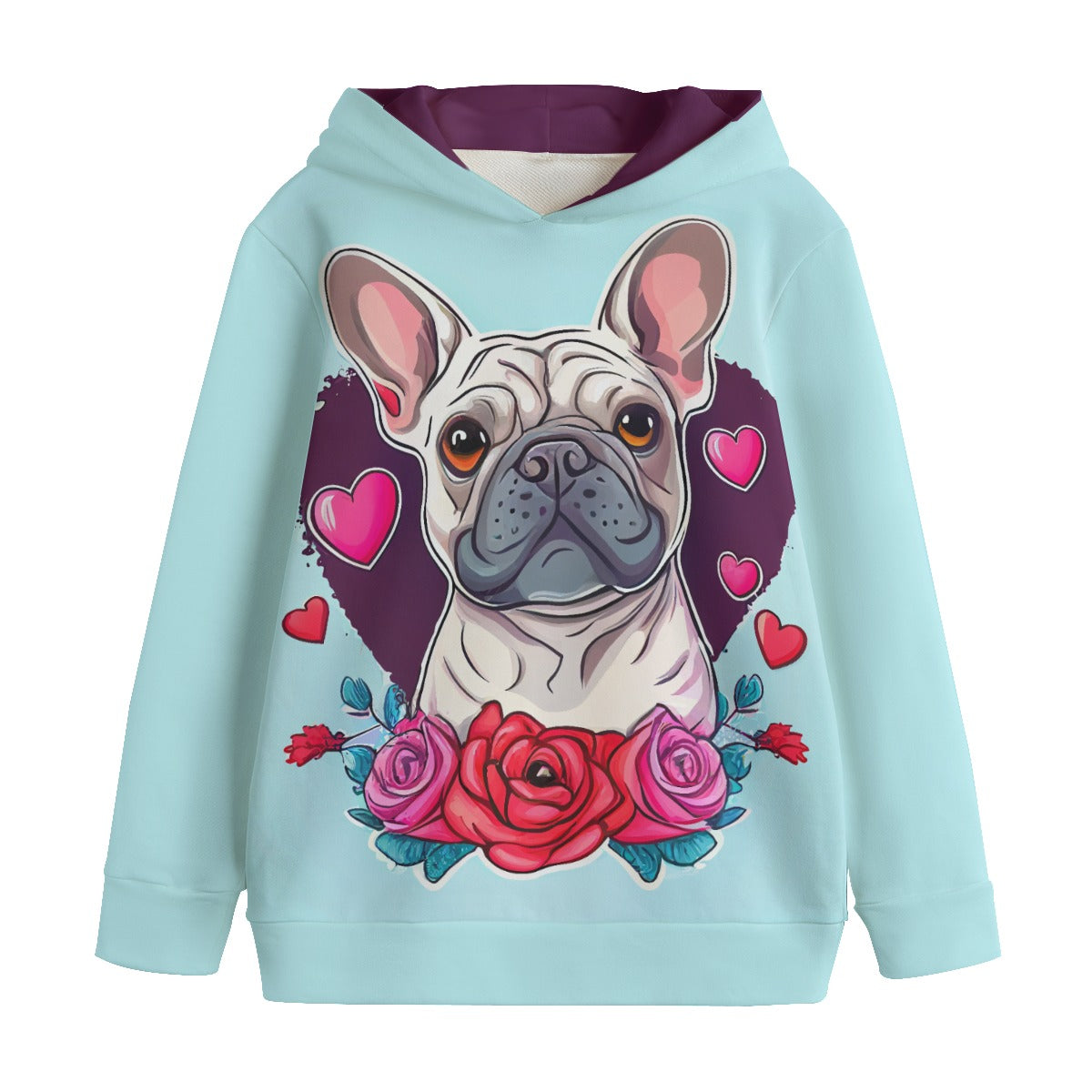 Gigi French Bulldog Pet Parent Pullover for Frenchie Fans-fadou
