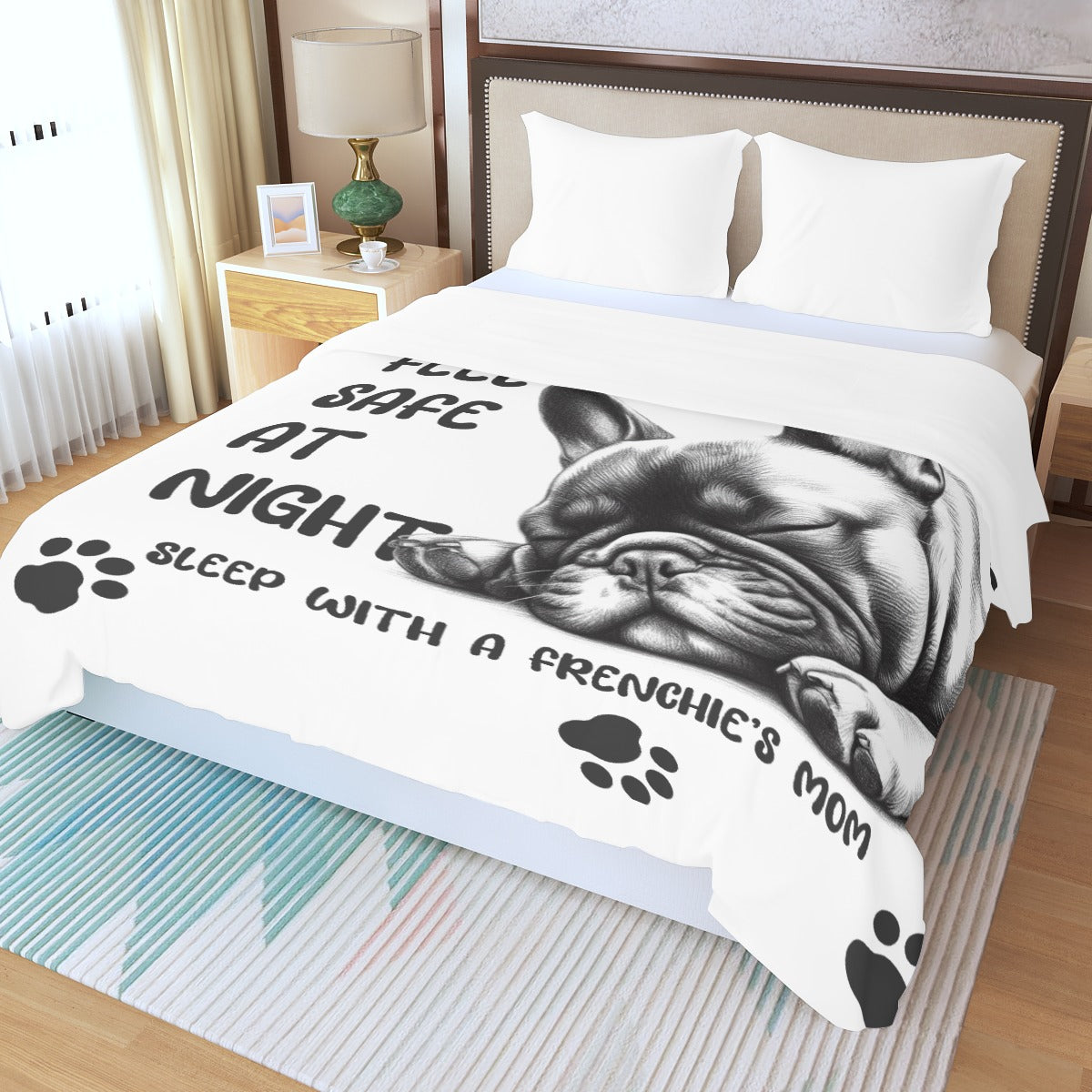 Ollie Frenchie Bedding Collection for Frenchie Enthusiasts-fadou