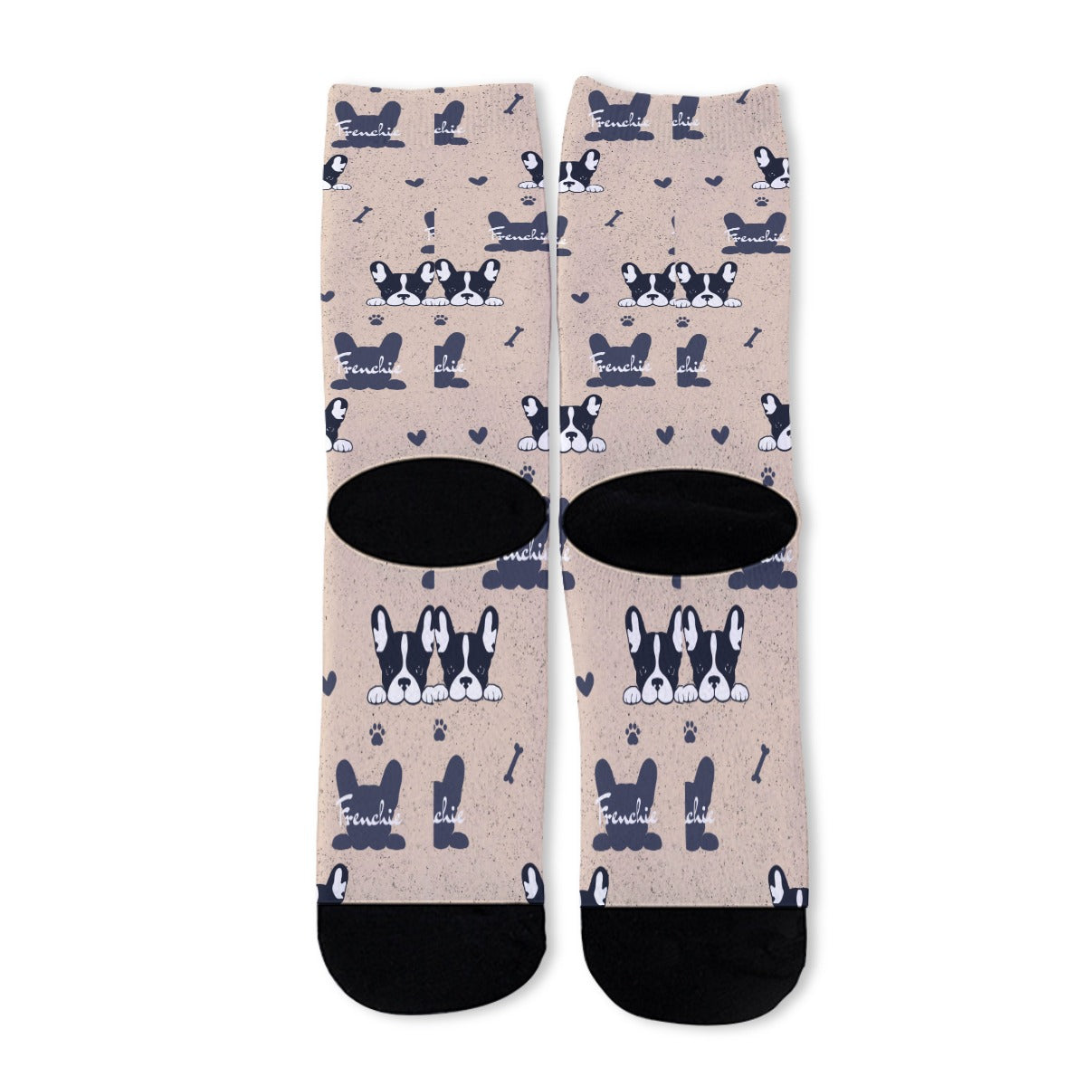 Ivy French Bulldog Ankle Socks for Frenchie Enthusiasts-fadou