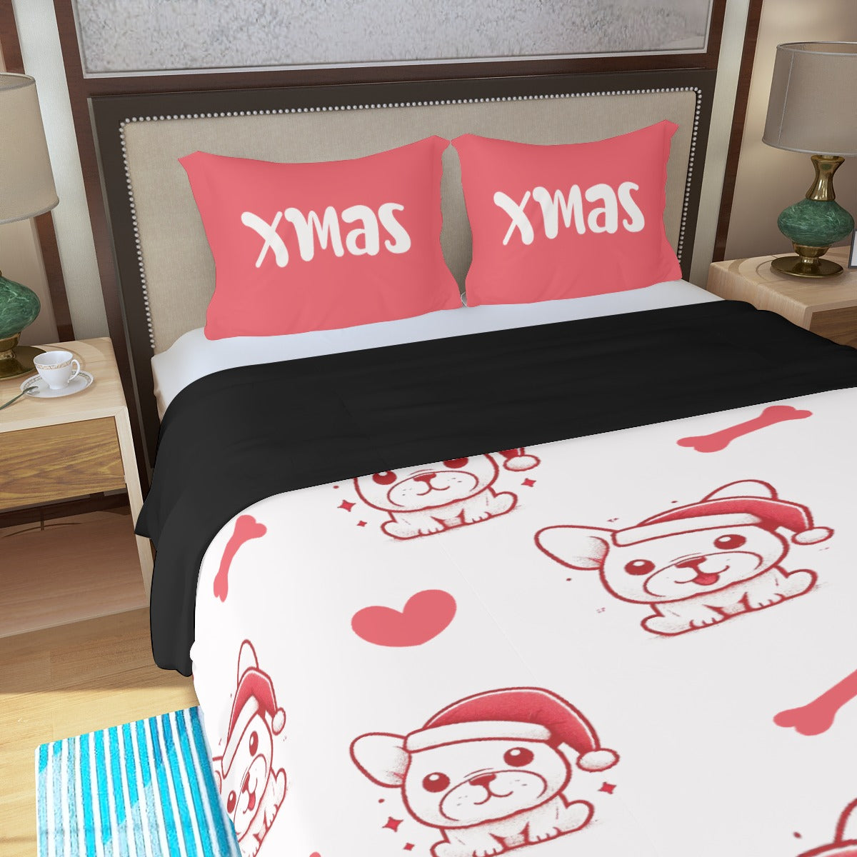 Davet French Bulldog Bedding Collection for Dog Park Days-fadou