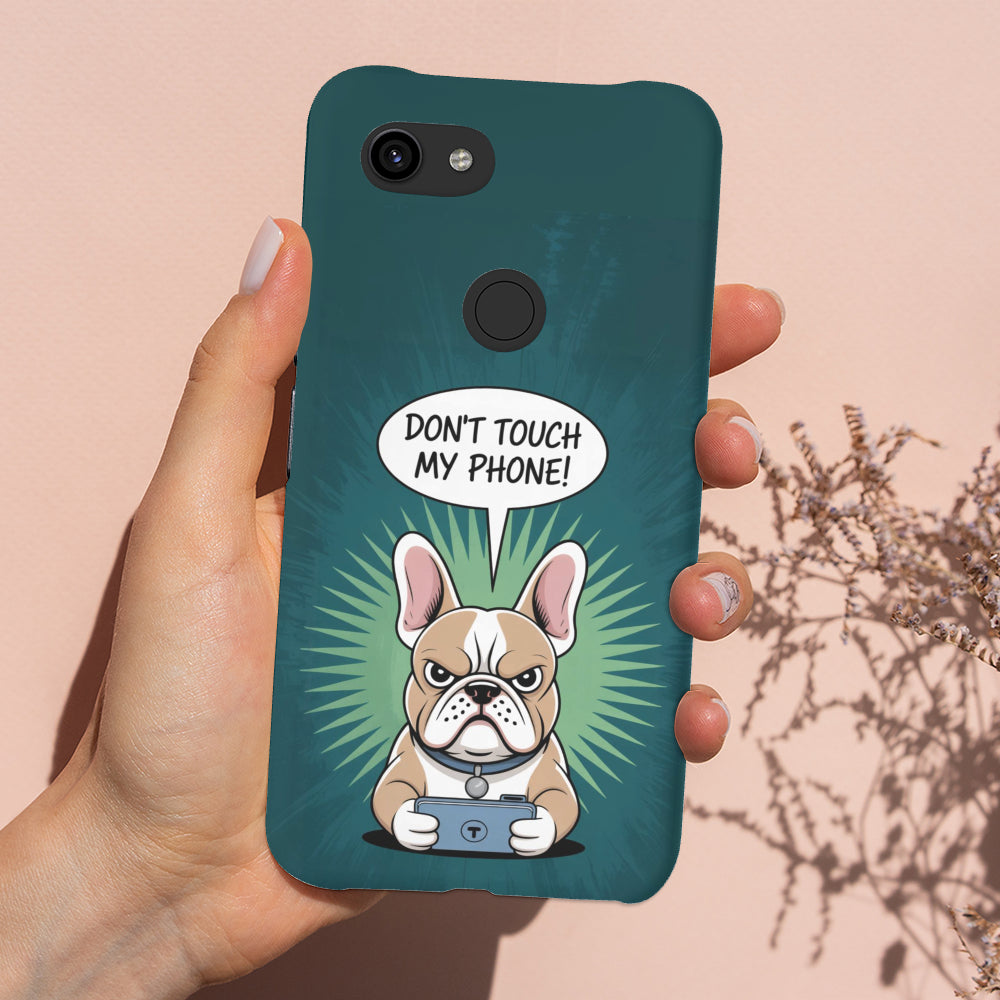 Hard French Bulldog Slim Phone Shell for Bulldog Owners-fadou